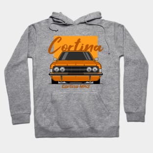 Front Orange Cortina MK3 Classic Hoodie